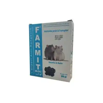 RATICIDE EN BLOC 100G FARMIT - 1
