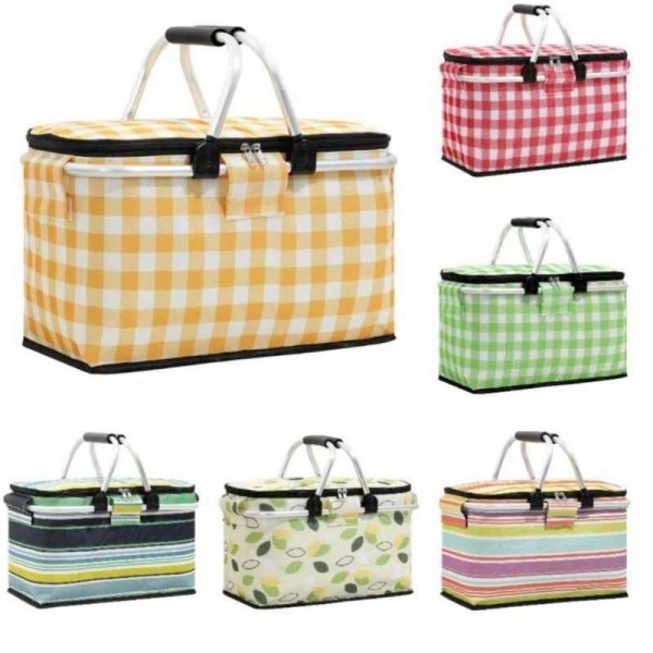 PANIER DE PIQUE-NIQUE ISOTHERME PLIABLE