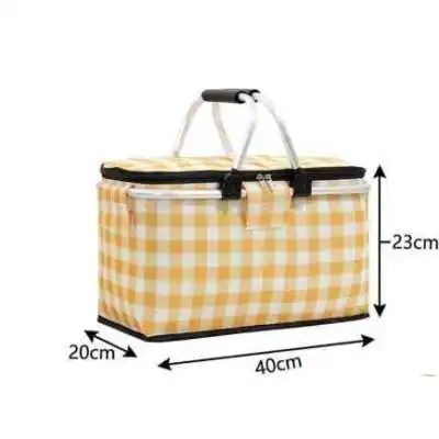 PANIER DE PIQUE-NIQUE ISOTHERME PLIABLE - 4