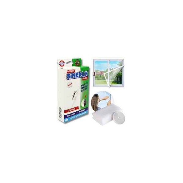 MOUSTIQUAIRE DE FENÊTRE AVEC RUBAN SCRATCH 125*150CM BOSS TAPE