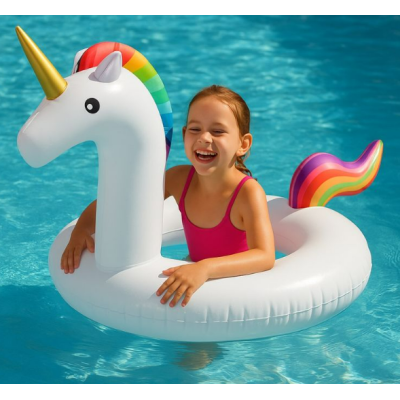 BOUÉE GONFLABLE GÉANTE LICORNE 175×120CM - 2 BOUÉE GONFLABLE GÉANTE LICORNE 175×120CM - 2