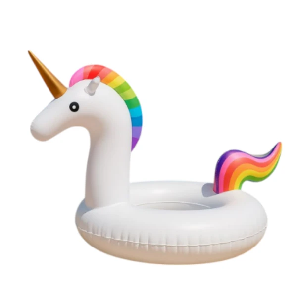 BOUÉE GONFLABLE GÉANTE LICORNE 175×120CM