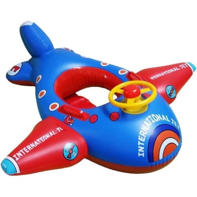 BOUÉE D’AVION GONFLABLE AVEC VOLANT 100*100CM COULEURS  - 5 BOUÉE D’AVION GONFLABLE AVEC VOLANT 100*100CM COULEURS  - 5