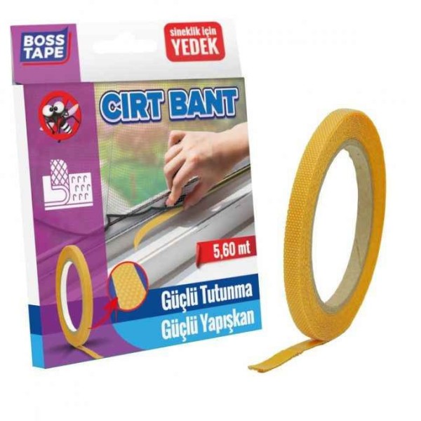 SCRATCH DE MOUSTIQUAIRE TRANSPARANT 5.6M BOSS TAPE
