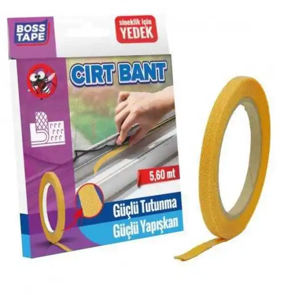 SCRATCH DE MOUSTIQUAIRE TRANSPARANT 5.6M BOSS TAPE