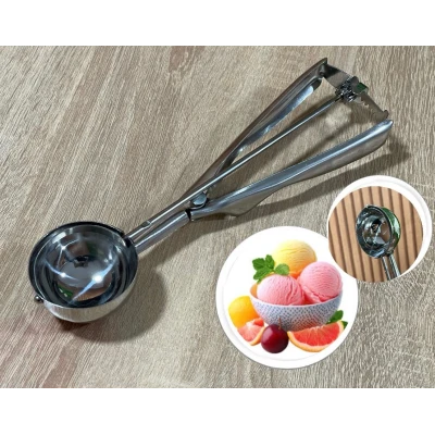 CUILLERE À GLACE EN MÉTAL - 1