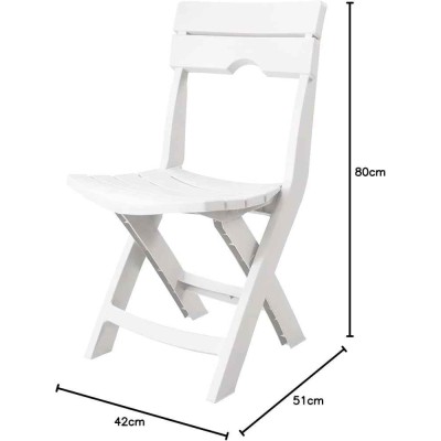 CHAISE PLIABLE FLORIDA BLANC SOFPINCE SOFPINCE - 2