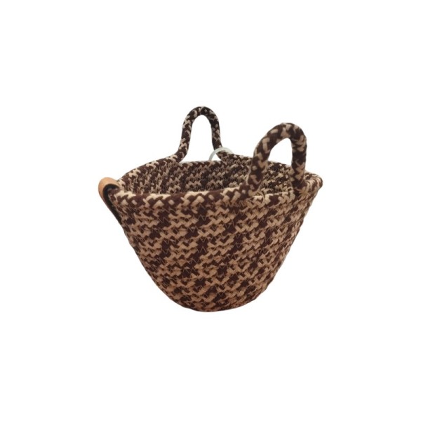 MINI COUFFIN EN CORDE DE COTON HIRAFI