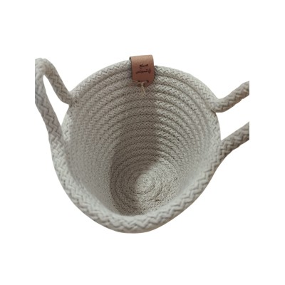 MINI COUFFIN EN CORDE DE COTON HIRAFI - 4 MINI COUFFIN EN CORDE DE COTON HIRAFI - 4