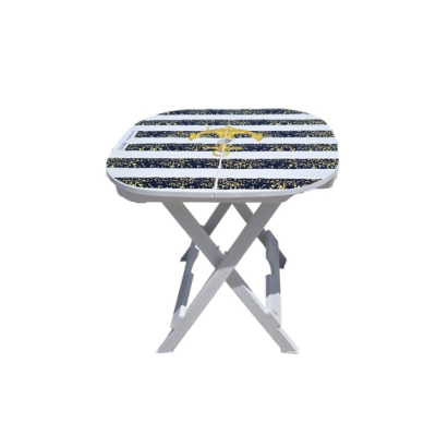 TABLE PLIANTE VALENTINA EN PLASTIQUE MOTIF SOFPINCE SOFPINCE - 2 TABLE PLIANTE VALENTINA EN PLASTIQUE MOTIF SOFPINCE SOFPINCE - 2