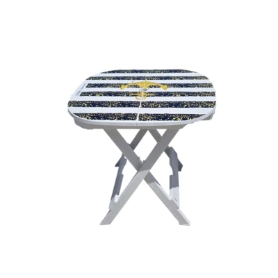TABLE PLIANTE VALENTINA EN PLASTIQUE MOTIF SOFPINCE SOFPINCE - 2 TABLE PLIANTE VALENTINA EN PLASTIQUE MOTIF SOFPINCE SOFPINCE - 2