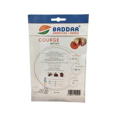 SEMENCES COURGE BATTATI BADDAR  - 2