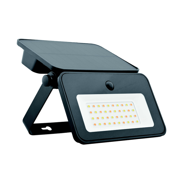 PROJECTEUR LED SOLAIRE 30W AVEC DÉTECTEUR DE MOUVEMENTS FAT LIGHTING