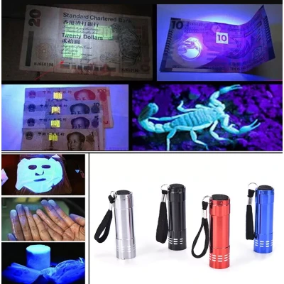 TORCHE ULTRA VIOLET 9 LED  - 3