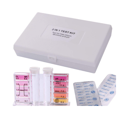 TESTEUR CHLORE ET PH AVEC 20 COMPRIMÉS DPD1 AP - 2 TESTEUR CHLORE ET PH AVEC 20 COMPRIMÉS DPD1 AP - 2