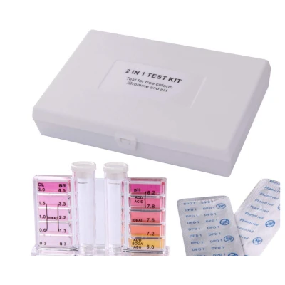 TESTEUR CHLORE ET PH AVEC 20 COMPRIMÉS DPD1 AP - 2 TESTEUR CHLORE ET PH AVEC 20 COMPRIMÉS DPD1 AP - 2