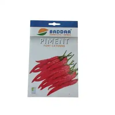 SEMENCES DE PIMENT FORT CAYENNE 1G BADDAR BADDAR - 1 SEMENCES DE PIMENT FORT CAYENNE 1G BADDAR BADDAR - 1
