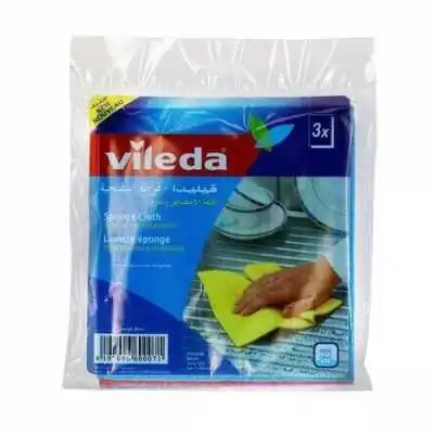 LOT DE 3 LAVETTES ÉPONGE VILEDA VILEDA - 1