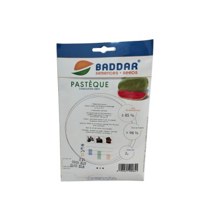 SEMENCES DE PASTÈQUE CHARLESTON GREY 2G BADDAR BADDAR - 1 SEMENCES DE PASTÈQUE CHARLESTON GREY 2G BADDAR BADDAR - 1