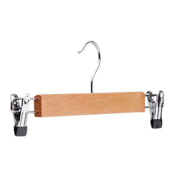 CINTRE À PINCES EN MÉTAL/BOIS