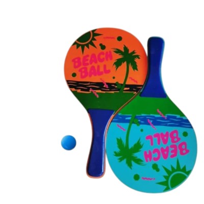 RAQUETTE PLAGE PETIT MODEL EN BOIS  - 3