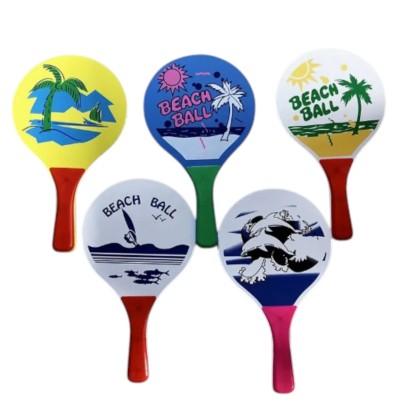 RAQUETTE PLAGE PETIT MODEL EN BOIS  - 4