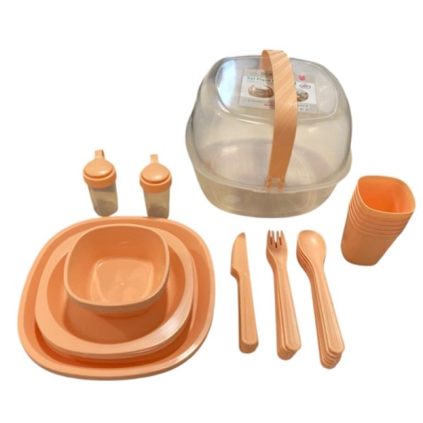 ENSEMBLE DE 46 PIÈCES DE PIQUE-NIQUE SOFPINCE