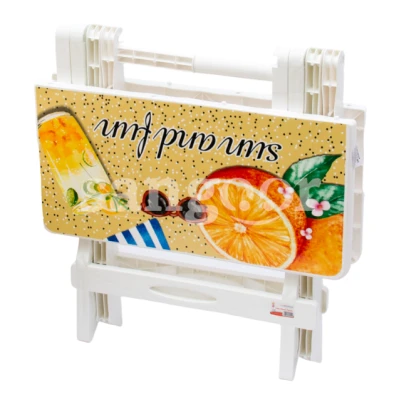 TABLE PLIANTE VALENTINA EN PLASTIQUE DÉCORE SOFPINCE SOFPINCE - 2