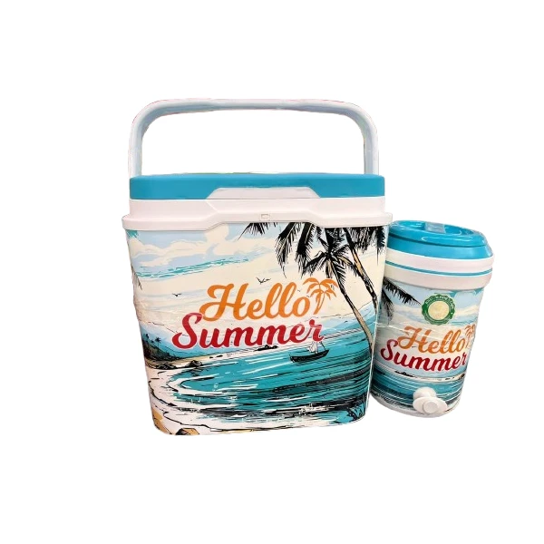 PACK GLACIÈRE 28L+ GLACIÈRE FONTAINE 4L MOTIF SOFPINCE