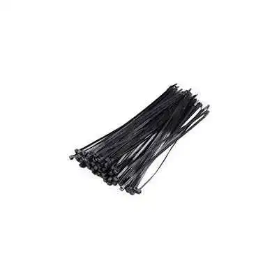 LOT DE 100 COLLIERS DE SERRAGE NYLON 150*3.5MM NOIR - 1 LOT DE 100 COLLIERS DE SERRAGE NYLON 150*3.5MM NOIR - 1