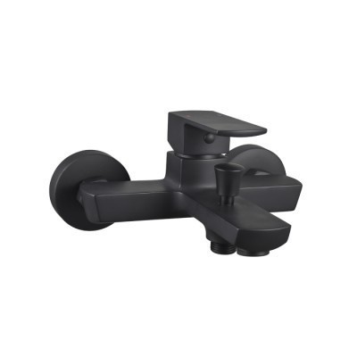 MITIGEUR BAIN DOUCHE COMPLET ITALO NOIR PALAZZANI  - 1