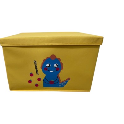 BOITE DE RANGEMENT POUR ENFANT PLIABLE GRAND MODELE AVEC COUVERCLE  - 2