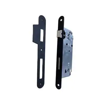 SERRURE ENCASTRÉE CONDAMNATION R6050CR NOIR MAT STAP STAP - 1