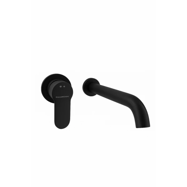 MITIGEUR LAVABO ENCASTRE ITALO NOIR PALAZZANI