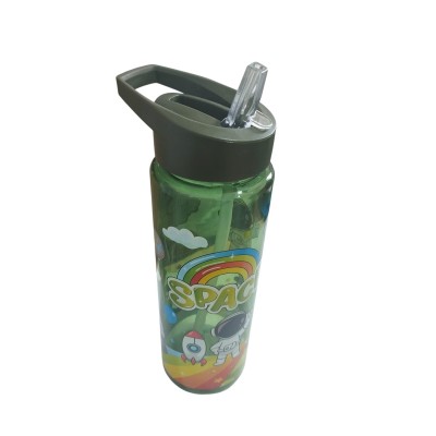 BOUTEILLE D’EAU EN PLASTIQUE AVEC PAILLE 700ML - 3 BOUTEILLE D’EAU EN PLASTIQUE AVEC PAILLE 700ML - 3