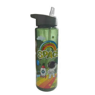 BOUTEILLE D’EAU EN PLASTIQUE AVEC PAILLE 700ML - 4 BOUTEILLE D’EAU EN PLASTIQUE AVEC PAILLE 700ML - 4