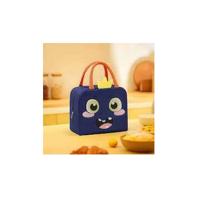 SAC À GOÛTER ISOTHERME 22*11*18CM MOTIF CARTOON  - 1