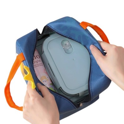 SAC À GOÛTER ISOTHERME 22*11*18CM MOTIF CARTOON  - 2