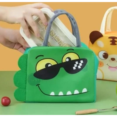 SAC À GOÛTER ISOTHERME 22*11*18CM MOTIF CARTOON  - 5