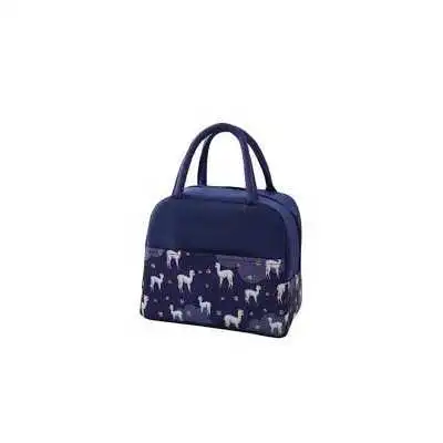 SAC À GOÛTER ISOTHERME 23*11.5*20CM AVEC POCHE COULEURS - 1