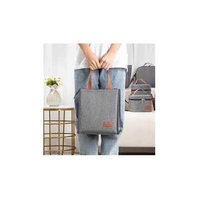 SAC À GOÛTER ISOTHERME AVEC POIGNEES 24*16*28CM - 3
