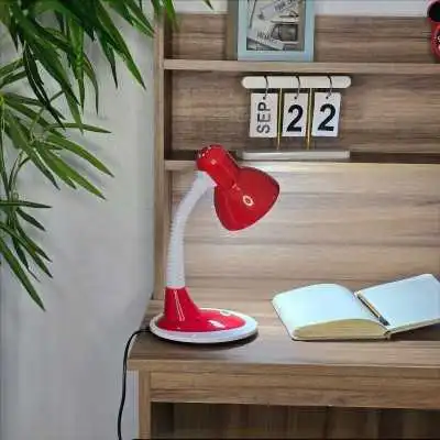 LAMPE DE BUREAU E27 AVEC INTERRUPTEUR COULEURS - 1