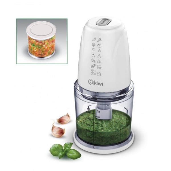 MINI HACHOIR 350W 0.5L KC-8209 BLANC KIWI