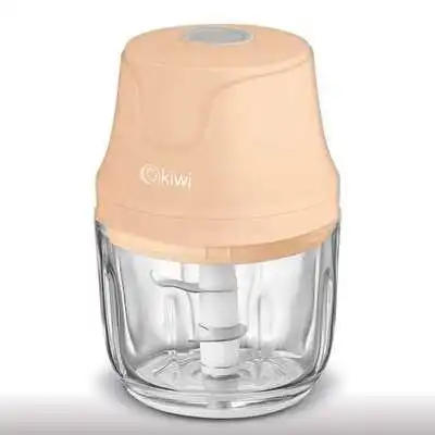 MINI HACHOIR RECHARGEABLE EN VERRE 300ML KC-8204 KIWI kiwi - 1 MINI HACHOIR RECHARGEABLE EN VERRE 300ML KC-8204 KIWI kiwi - 1