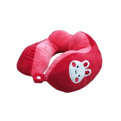 OREILLER DE VOYAGE EN FORME U AVEC FERMETURE COULEURS ET MOTIFS  - 1