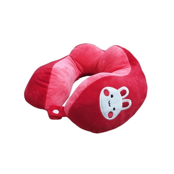 OREILLER DE VOYAGE EN FORME U AVEC FERMETURE COULEURS ET MOTIFS