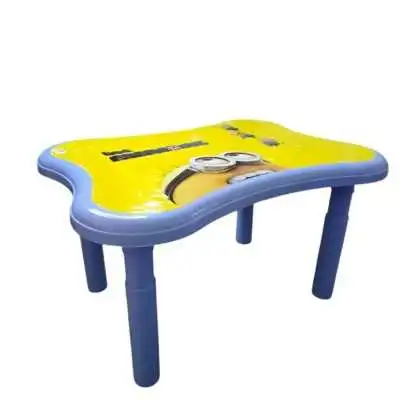 TABLE ENFANT EN PLASTIQUE 77*58*40CM MINIONS SOFPINCE SOFPINCE - 1