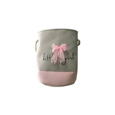 PANIER À LINGE, SAC DE RANGEMENT DE JOUETS POUR ENFANTS, ART DU BALLET Ø34*40CM  - 1