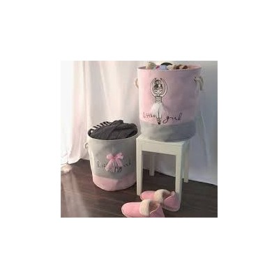 PANIER À LINGE, SAC DE RANGEMENT DE JOUETS POUR ENFANTS, ART DU BALLET Ø34*40CM - 2 PANIER À LINGE, SAC DE RANGEMENT DE JOUETS POUR ENFANTS, ART DU BALLET Ø34*40CM - 2