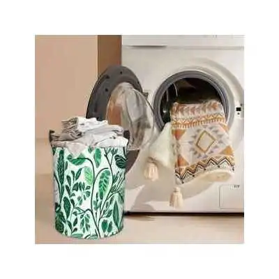 PANIER À LINGE, SAC DE RANGEMENT DE JOUETS POUR ENFANTS Ø39*49CM MOTIFS - 2